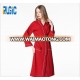 Ladies Plain Solid Color Waffle Bath Robe Dressing Gown Ladies Pajamas Bride Robe